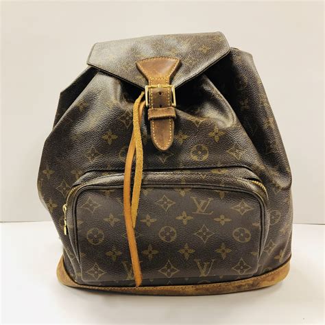 louis vuitton red monogram backpack